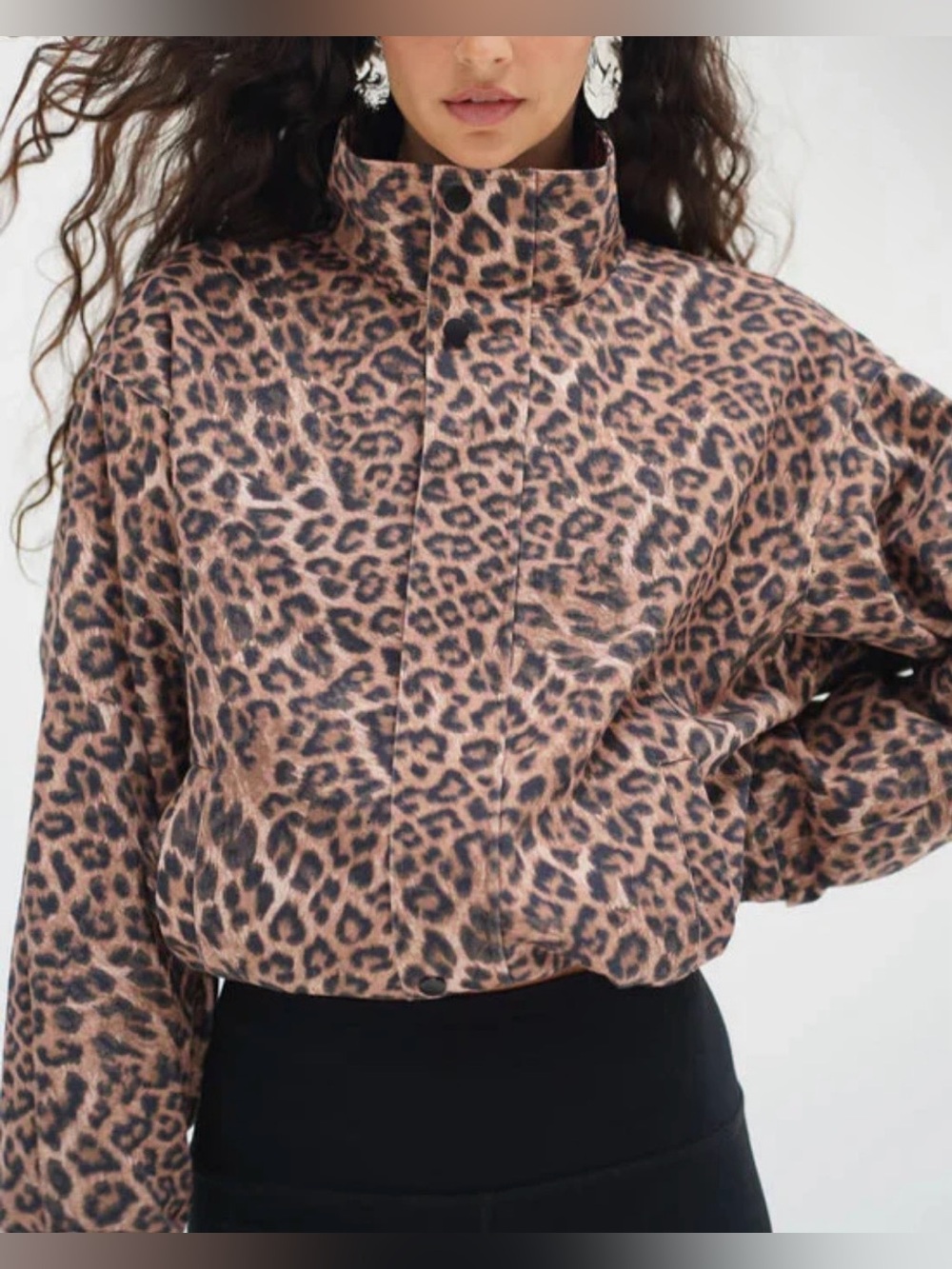 LNA BROADWAY LEOPARD JACKET | LEOPARD